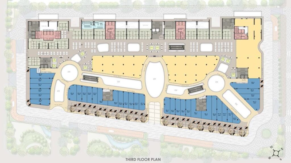 M3M Jewel Crest Avenue 3 Floor, Floor Plan